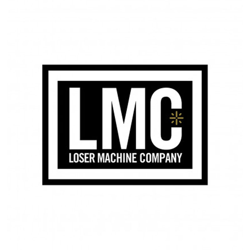 【LOSER MACHINE】ルーザーマシーン【LMC BOX STICKER】Ssize 縦5.3cm 横7.1cm【ステッカー】ネコポス..