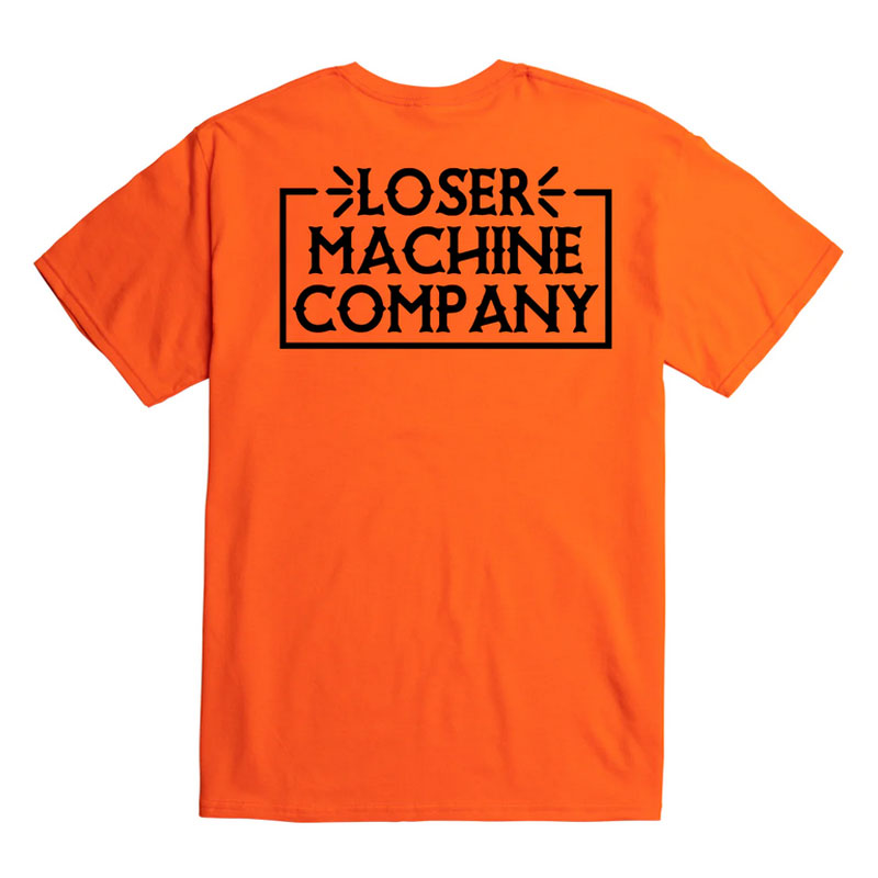 LOSER MACHINE 롼ޥIMPRESSION STOCK POCKET T-SHIRTorangeڥݥTT...