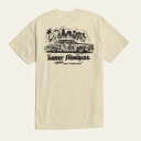 【LOSER MACHINE】 ルーザーマシーン【CITY LIFE VIEW STOCK T-SHIRT】CREAM Tシャツ【ネコポス対応可】