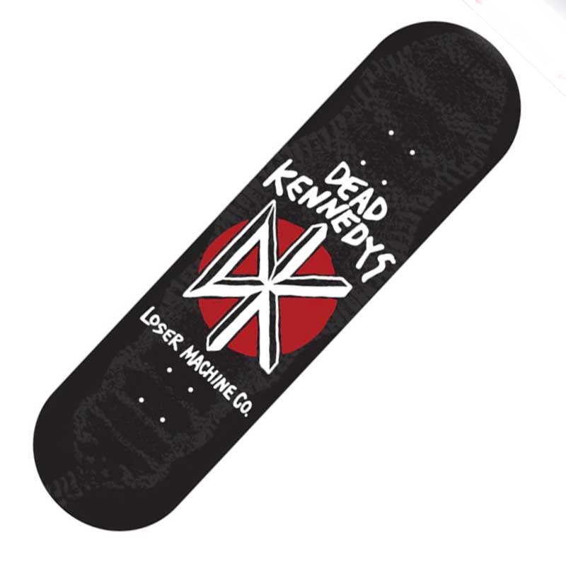 【LOSER MACHINE】 ルーザーマシーン【PUNK PATCH DECK】DECK 8.5【LOSER MACHINE X DEAD KENNEDYS】デッキ【SKATEBOARD】スケボー【スケート】デッキ【送料無料】