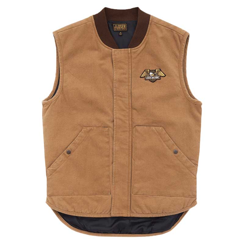 【LOSER MACHINE】ルーザーマシーン【Condor Vest】Camel【ベスト】BIKER【CHOPPER】バイカー【チョッパー】送料無料