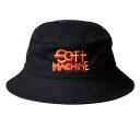 【Softmachine】ソフトマシーン【MADMAN HAT (HAT)】BLACK【帽子】ハット【ソフトマシン】送料無料(4)