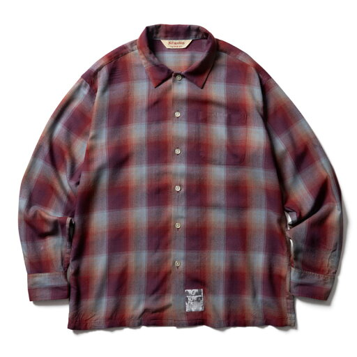 【Softmachine】ソフトマシーン【CHOLULA SHIRTS L/S (L/S SHIRTS)】RED【長袖シャツ】長袖【ソフトマシン】 【Softmachine】ソフトマシーン【CHOLULA SHIRTS L/S (L/S SHIRTS)】RED【長袖シャツ】長袖【ソフトマシン】
