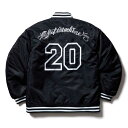 20%OFF【Softmachine】ソフトマシーン【20TH JK STADIAM JACKET 】Black【スタジアムジャケット】ジャケット【スタジャン】ソフトマシン【送料無料】