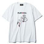 20%OFF【Softmachine】ソフトマシーン【RECHE】ローチ【PLAYBALL DUDE-T】WHITE【Tシャツ】ソフトマシン【ネコポス対応可】