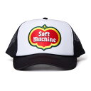 【Softmachine】ソフトマシーン【POMODORO CAP (MESH CAP)】BLACK【キャップ】帽子【メッシュキャップ】ソフトマシン 送料無料