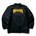 10%OFF【Softmachine】ソフトマシーン【NEW SKOOL JK (COACH JACKET)】Black【コーチジャケット】ジャケット【ナイロンジャケット】ソフトマシン【送料無料】（16000）