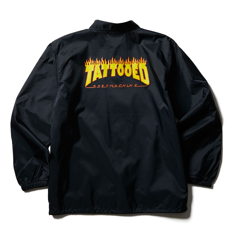 10%OFF【Softmachine】ソフトマシーン【NEW SKOOL JK (COACH JACKET)】Black【コーチジャケット】ジャケット【ナイロンジャケット】ソフトマシン【送料無料】(16000)