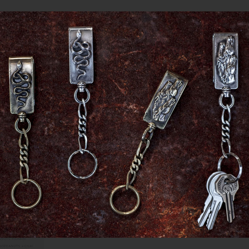 ピーナッツカンパニー 【PEANUTS COMPANY】ピーナッツカンパニー【snake clip type keychain】SILVER【キーチェーン】Peanuts&co【キーホルダー】ピーナッツアンドカンパニー【送料無料】