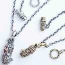 【PEANUTS COMPANY】ピーナッツカンパニー【M BUNNY. brass x copper + chain silver x brass】silver x k10PG【銀】k10PG (silver× brass) round】真鍮 シルバー【ネックレス + チェーン】Peanuts&co【ピーナッツアンドカンパニー】送料無料(4)