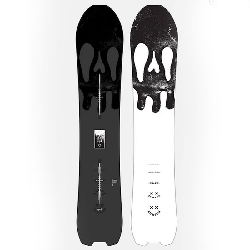 【BURTON】バートン【スケルトンキー キャンバー 】154cm（ ブラック）【パウダーボード】キャンバー【板】SNOWBOARD【スノーボード】オールマウンテン 【パウダー スノー...