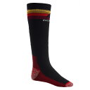 【BURTON】バートン【メンズ Burton ミッドウェイト エンブレム ソックス 】True Black【SNOWBOARD】スノーボード【正規品】SOCKS ソックス 靴下 正規品【ネコポス対応可】