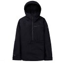 【BURTON】バートン【メンズ Burton ピローライン GORE-TEX 2L アノラックジャケット】True Black (Msize)【ジャケット】ウ...