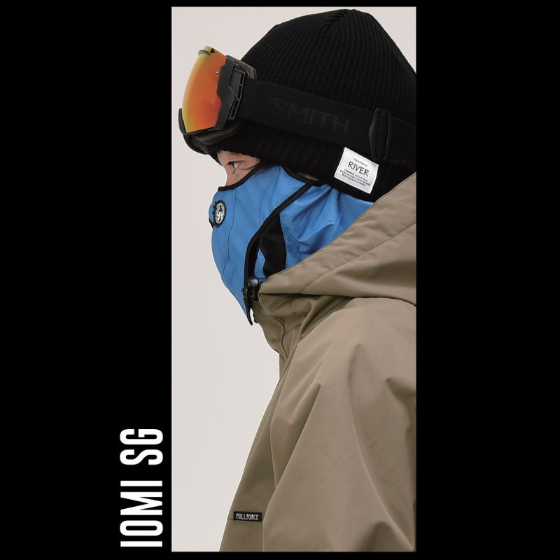 StaleFinkの【DREGEN】ドレゲン【IOMI SG】IRON BLUE【フェイスマスク】SNOWBOARD【スノーボード】アイオミSG【ネコポス対応可】｜アングル2