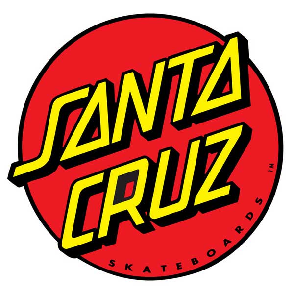 【Santa Cruz】サンタクルーズ【Classic Dot Decal 3inch】約7cm【スケート】ステッカー【ネコポス対応可】