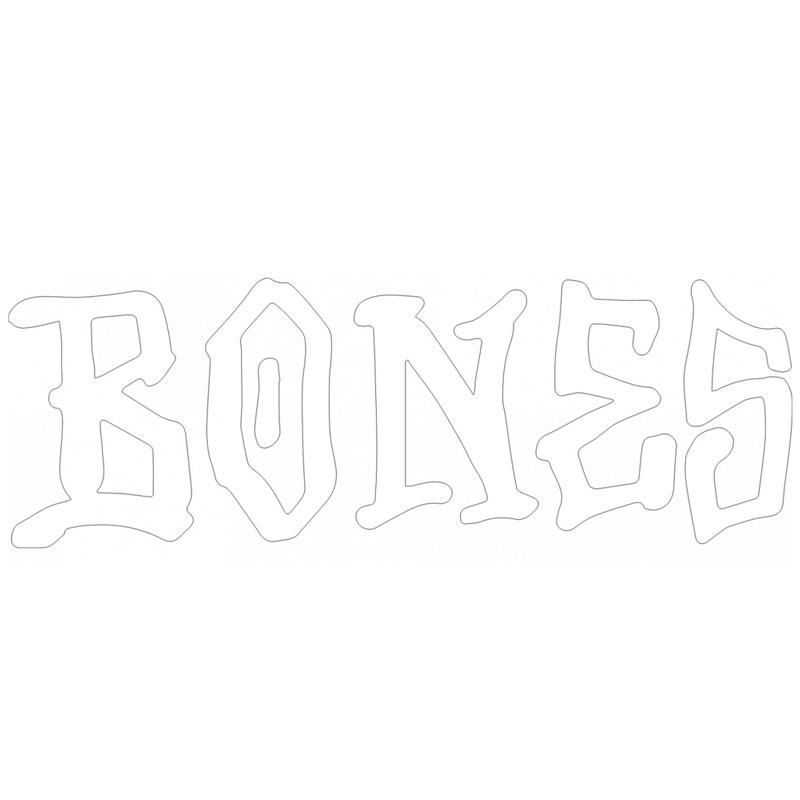 BONES WHEELۥܡ󥺡THERMAL VINYL 6inch Sticker White۲15.5cm 5.5cmSKATEBOARDۥܡڥȡۥƥåڤȴۥͥݥб