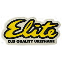 【OJ WHEELS】オージェイ ウィール【Elites Sticker Yellow】 4.11inch (横幅10.5 縦5cm)【SKATEBOARD】ス...