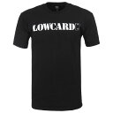 【LOWCARD】ローカード【STANDARD TEE】Black【Tシャツ】ティーシャツ【SKATEBOARD】スケボー【ネコポス対応可】