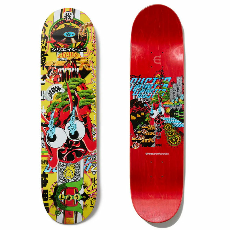 【エビセン】Evisen Skateboards ゑ 【BASTARD】8(inch)【SKATEBOARD】スケボー【スケート】デッキ【送料無料】