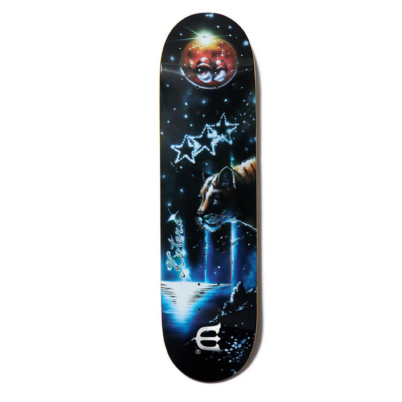 【エビセン】Evisen Skateboards ゑ 【KOTORA MITANI - TIGER IN THE SHINING NIGHT (Artwork by RYOTA DAIMON)】7.8 (inch)【SKATEBOARD】スケボー【スケート】デッキ【送料無料】