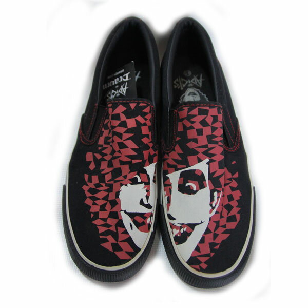 【Draven】ドリブン【ADICTS Jaster Slip On】Black/Black 8.5inch (26.5cm)【ADICTS】アディクツ【レジェンド】SKATEBOARD【スケボー】スケシュー【靴】オールド【レア】希少【デッドストック】スリップオン
