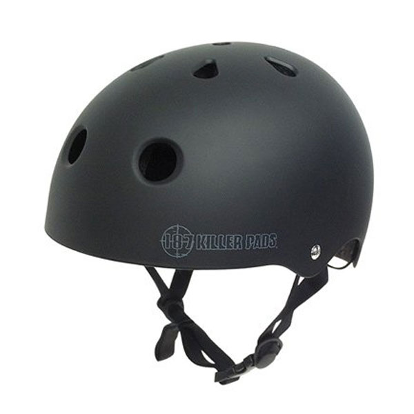 【187 KILLER PADS】187キラーパッド【PRO SKATE HELMET (SWEAT LINER)】Matt Black【スケボー】プロテクター【SKATEBOARD】スケート【ヘルメット】艶消し