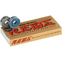 PRODUCT DETAILS モデル：BONES&reg; BIG BALLS&#8482; REDS&reg; SKATEBOARD BEARINGS 8個入り(スケートボード1台分) FEATURES ハイトップスピード 高強度とロングライフ 軽量 片側のみゴムシールドで、少ない摩擦抵抗と、簡単にメンテナンスをおこなえます。 オイルにはSpeed Cream&#8482;を使用 Bones Skate Rated&#8482;基準による、スケーティングに最適な性能 ポスト投函型のネコポス対応可能でございます（ネコポス選択時配送料全国一律￥385-） ネコポスをご希望の場合ご注文時に配送方法をネコポスに変更してください 注；ネコポスの場合配送日時指定、代引きはご利用になりません 商品ページの画像はメーカー画像を使用しております、余儀なく仕様の変更、多少のカラー変更がある場合がございます、あらかじめご了承下さい。　