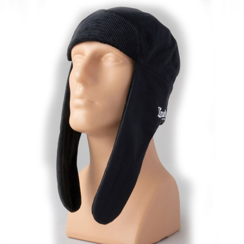 【UNCROWD】アンクラウド【BOMBER CAP】2カラーBlack/Olive【ボンバーキャップ】帽子【防寒】キャップ【BLUCO】ブルコ【uc-2400】ネコポス対応可