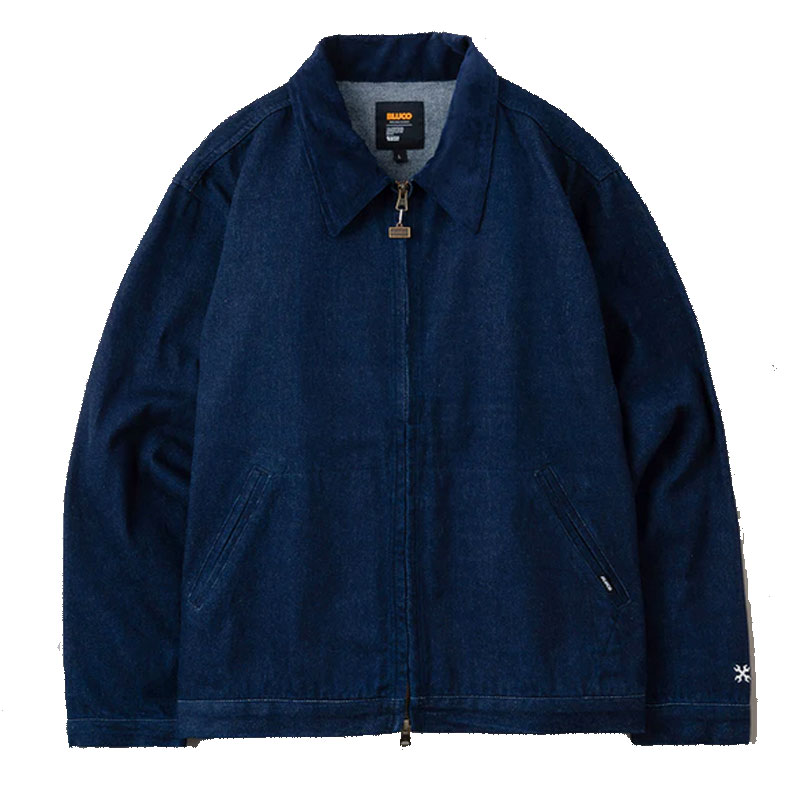 乐天商城 - 【BLUCO】ブルコ【12oz DENIM WORK JACKET】D.INDIGO【ワークジャケット】ジャケット【デニム】12ozデニム【151-31-025】送料無料
