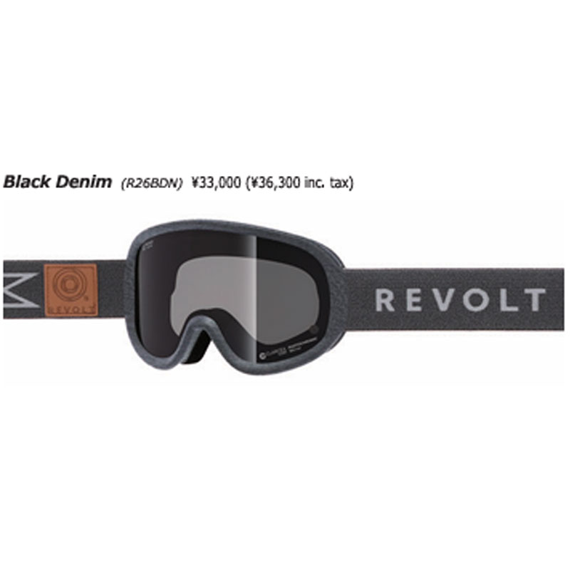25-26ǥREVOLTۥܥȡSUPER LIGHT FRAMEBLACK DENIMClear/Clear PHOˡڥѡ饤ȥե졼...
