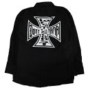 yDon'r Tell Mamazhge}}yIron Cross L/S Work ShirtszBlack/Whitey[NVczVcyREDKAPzbhLbvyStaleFinkzXeCtBNylR|XΉz