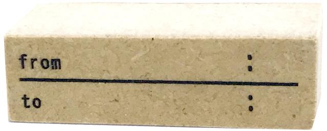 手帳スタンプ 日付 時計 手帳 スタンプ ネコポス発送OK