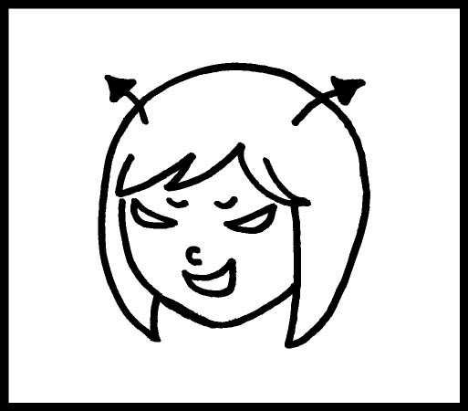 Rakuten - 【ネコポス発送OK！】人 表情スタンプ　怒