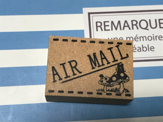 Rakuten - 【ネコポス発送OK！】AIR MAILスタンプ（エアーメール）