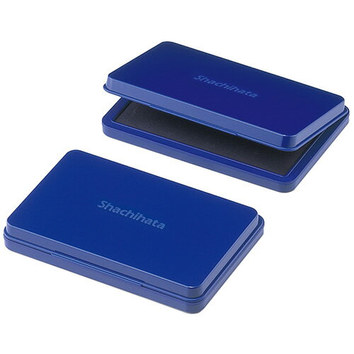 シャチハタ スタンプ台 大形 HGN-3 [全10色（黒、赤、朱色、緑、藍色、紫、牡丹(ピンク)、茶色、黄色、..