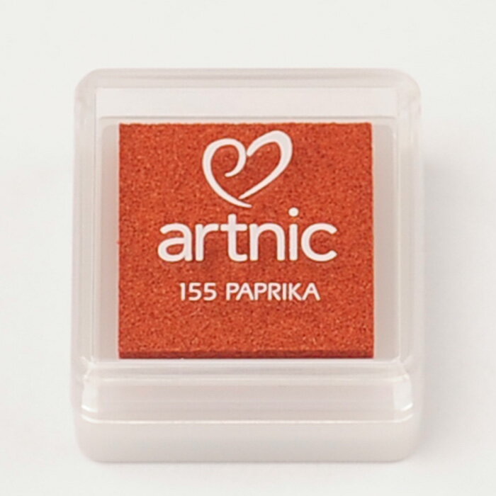 スタンプインクパッド【ツキネコ　アートニック】【パプリカ】【スタンプインク】【かわいいスタンプ】..