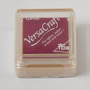 スタンプインクパッド【ツキネコ バーサクラフト】【ガーネット】【スタンプインク】【かわいいスタンプ】【オリジナルスタンプ】【布用インク】【ネコポス定形外郵便対応!】