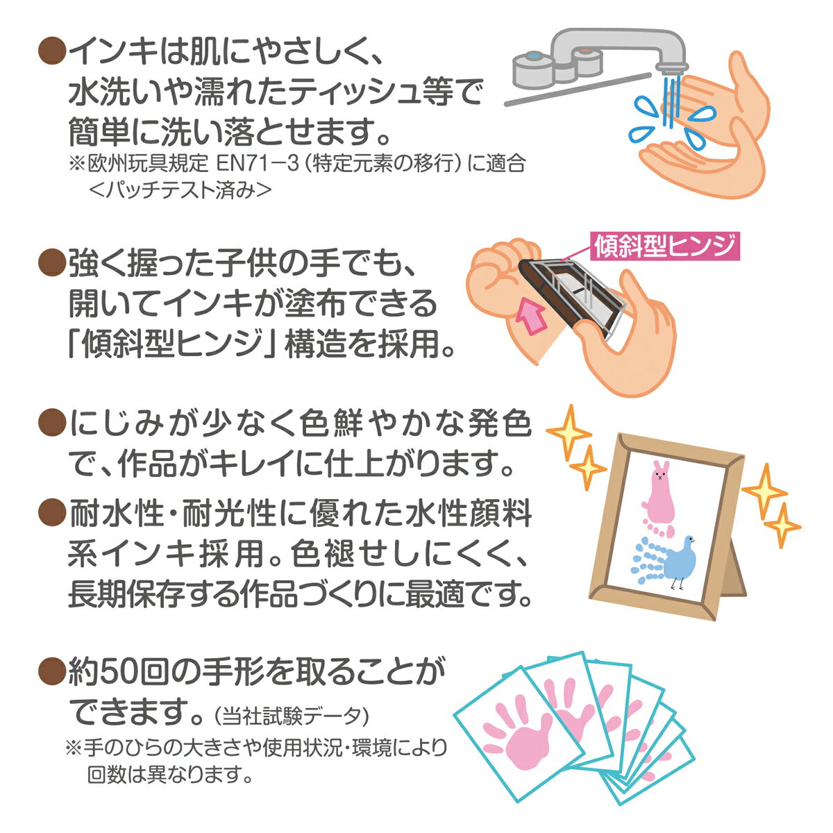 【送料無料】PALMCOLORS【シャチハタ/シヤチハタ/Shachihata/パームカラーズ/FirstArt/ファーストアート/スタンプパッド/手形/てがた/足形/メモリアル/出産祝い/ギフト/スタンプ台/赤ちゃん】/■■