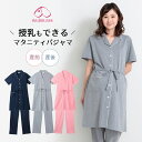 【最大300円OFFクーポン★10/14~】マタニティ パジャマ ナイティ ロング丈 授乳口つき 前開き 半袖 授乳服 犬印 Fairy フェアリー マタニティパジャマ マタニティー M L 入院準備 出産準備 産前 産後 ルームウェア 春 夏 涼しい 暑さ対策