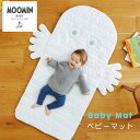 ★ベビーマット ニョロニョロ ベビー プレイマット 中綿入り 赤ちゃん MOOMIN BABY ムーミンベビー マット やわらか お昼寝マット おむつ替えシート ガラガラ 男の子 女の子 かわいい 音 赤ちゃん ベビー 0歳 おたんじょう ベビー布団