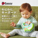 わにわにキーボード Sassy サッシー キーボード 音楽 メロディ 英語 スペイン語 イングリッシュ 仕掛け ワニ 知育トイ おもちゃ 6ヶ月から トイ 楽器 オモチャ 玩具 男の子 女の子 知育玩具 1歳 6カ月 0歳 誕生日プレゼント ギフト