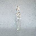 \今だけ クーポン !7/5~7/11 限定 /Single Flower 【花器/ClearBottle】 一輪挿し 花 花瓶 一輪 造花 アーティフィシャルフラワー インテリア フェイクフラワー ガラス フラワーベース ベース 透明 クリア 花器 アシンメトリー 個性的一輪挿し花瓶