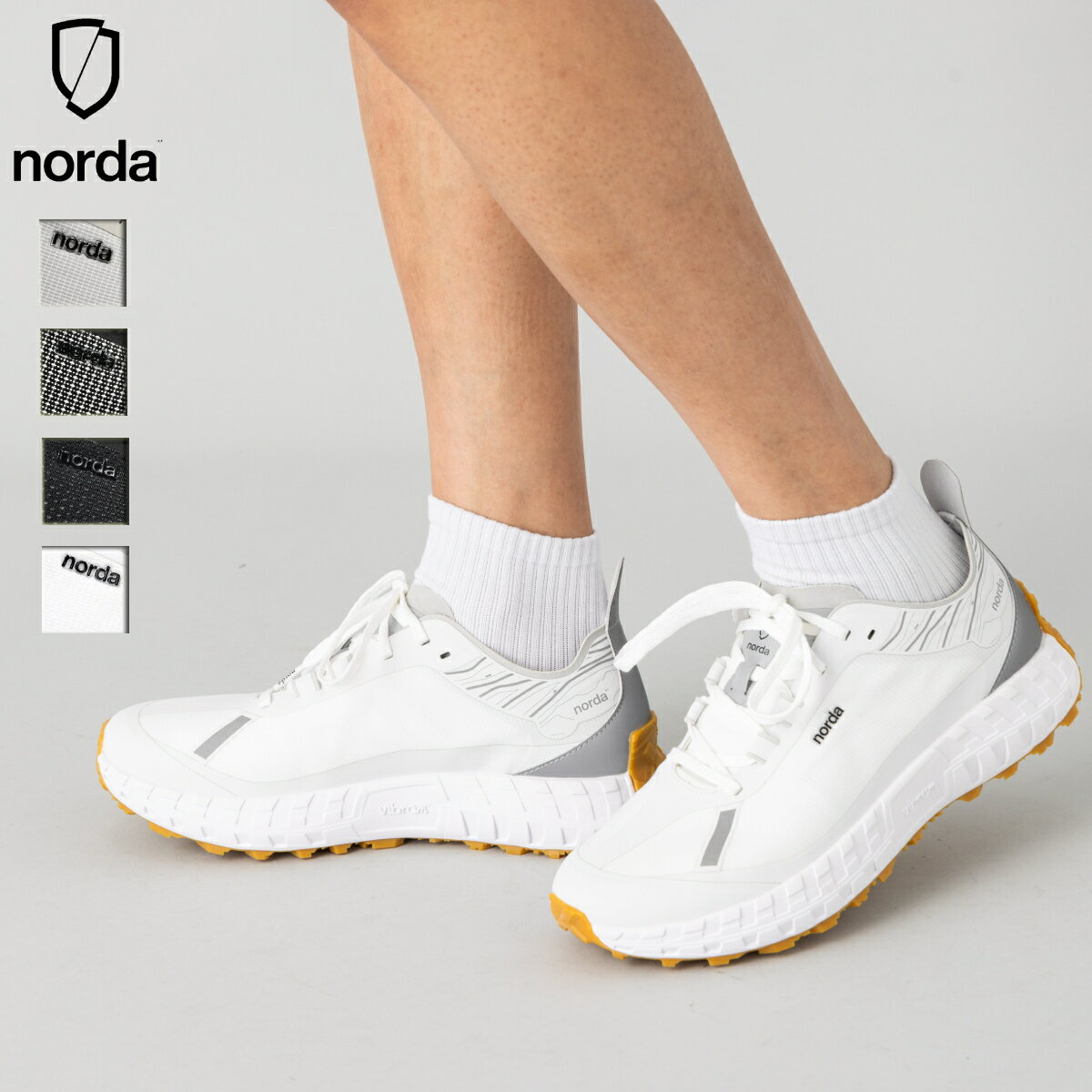 ノルダ Norda トレランシューズ メンズ トレイルランニング 靴 ブラック 黒 ホワイト 白 スポーツ トレイルラン シューズ Norda001-M