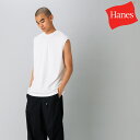 ヘインズ Hanes T-SHIRTS SHIRO スリーブレスTシャツ メンズ レディース ユニセックス 春 夏 ホワイト 白 カジュアル シャツ ノースリー...