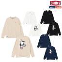 チャムス CHUMS ブービーロゴブラッシュドロングスリーブTシャツ メンズ レディース ユニセックス ロンT Tシャツ カジュアル トップス 秋 冬 CH01-2668