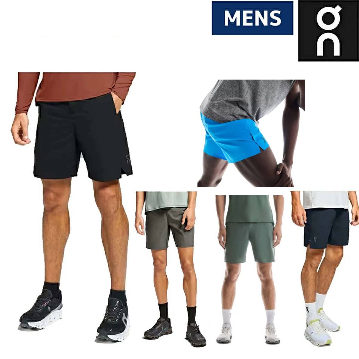 オン On Performance Hybrid Short パフォーマンス ハイブリッドショーツ メンズ パンツ ハーフパンツ ランニングパンツ マラソン トレーニング ジム スポーツ インナー付き 1ME10280345 1ME10280255 1ME10280553 1ME10280153 1ME10280018