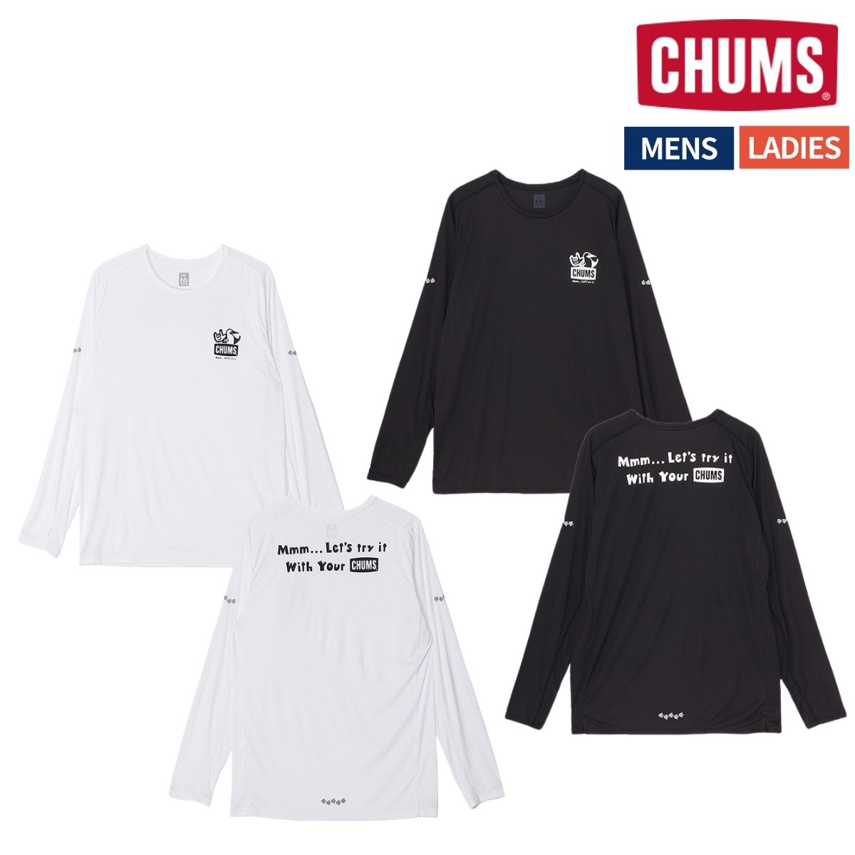 チャムス チャムス×ミツカ ランニングロングスリーブTシャツ メンズ レディース ユニセックス CHUMS CHUMS X 3itsuka Running L/S T-Shirt CH01-2644
