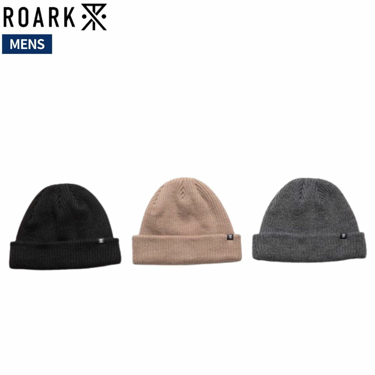乐天商城 - ロアーク ROARK TURKS 3PACK BEANIE タークス 3パックビーニー メンズ カジュアル 帽子 ニット帽 タウンユース RHJ1075-MLT