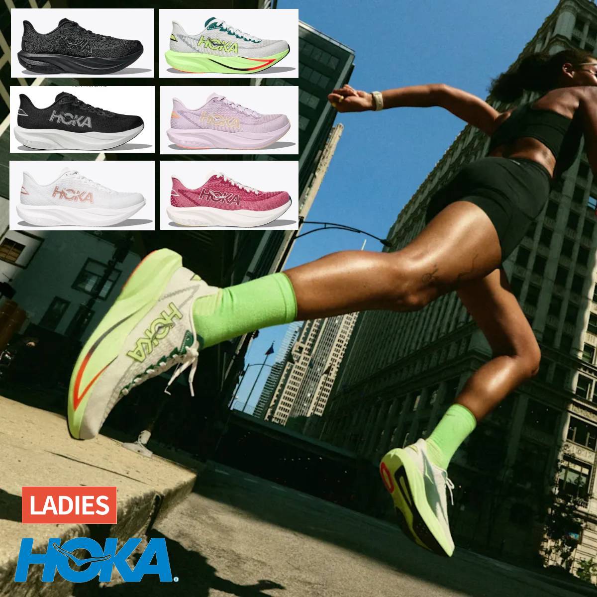 ホカ HOKA MACH 7 マッハ 7 レディース ランニング シューズ スポーツ ランシュー ジョギング レース ロード 軽量 反発 1171938