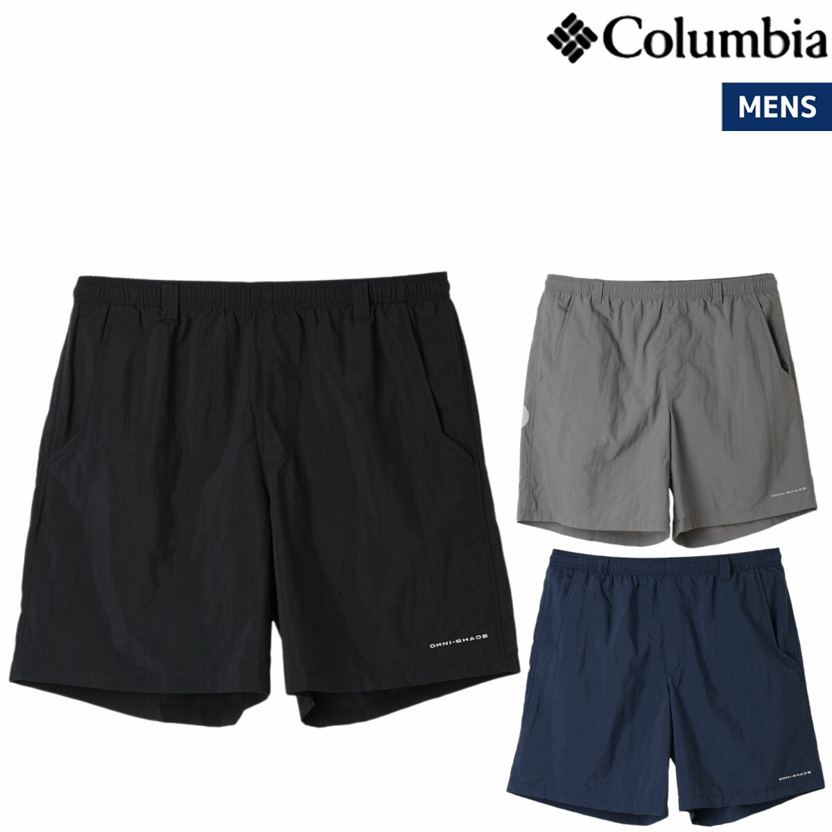 乐天商城 - コロンビア Columbia Backcast 4 Water Short バックキャスト 4 ウォーターショート メンズ カジュアル アウトドア ショート ショートパンツ ハーフパンツ 水陸両用 レイヤードスタイル FM3553 010 023 464